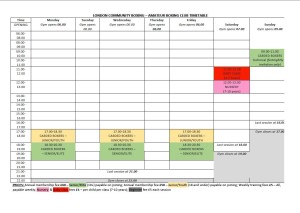 ABC Timetable